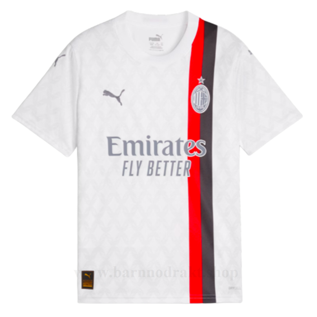 brann Skjorte AC Milan org erfaring,pris Billige Fotballdrakter AC Milan GATTUSO #8 Borte Draktsett 2023-2024 nettbutikk