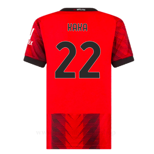 Billige Fotballdrakter AC Milan KAKA #22 Hjemme Draktsett 2023-2024