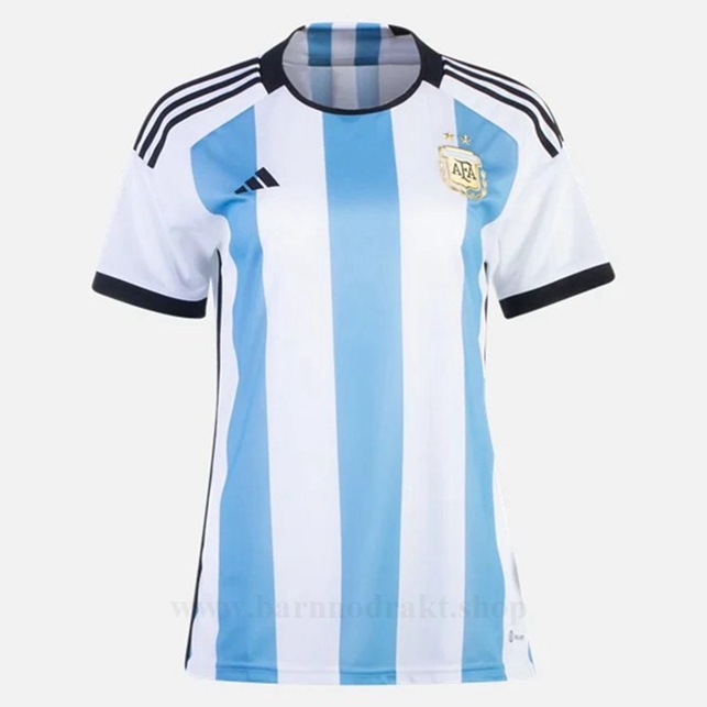 Billige Fotballdrakter Argentina Dame Hjemme Draktsett VM 2022