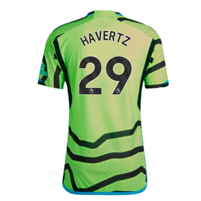 Billige Fotballdrakter Arsenal HAVERTZ #29 Borte Draktsett 2023-2024