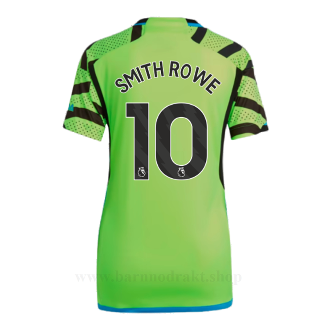 Billige Fotballdrakter Arsenal Dame SMITH ROWE #10 Borte Draktsett 2023-2024
