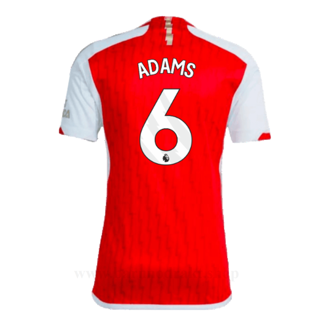 Billige Fotballdrakter Arsenal ADAMS #6 Hjemme Draktsett 2023-2024