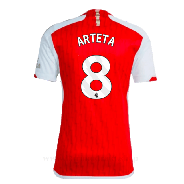 Billige Fotballdrakter Arsenal ARTETA #8 Hjemme Draktsett 2023-2024