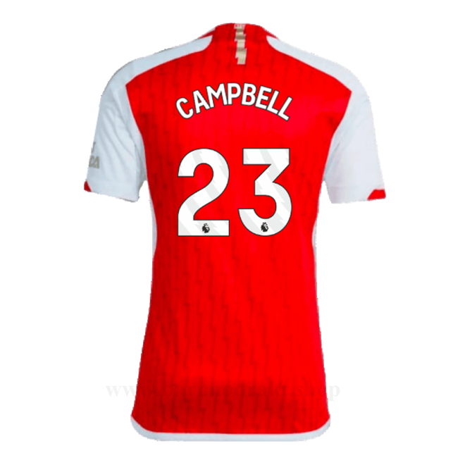 Billige Fotballdrakter Arsenal CAMPBELL #23 Hjemme Draktsett 2023-2024