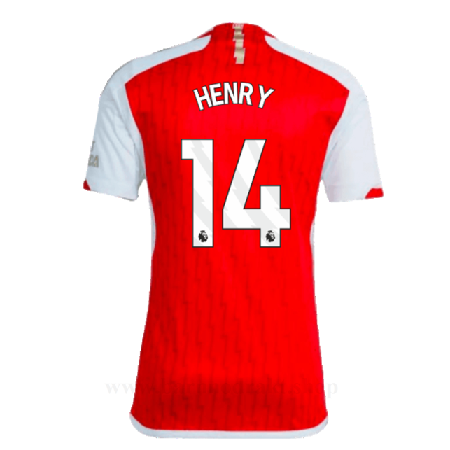 Billige Fotballdrakter Arsenal HENRY #14 Hjemme Draktsett 2023-2024
