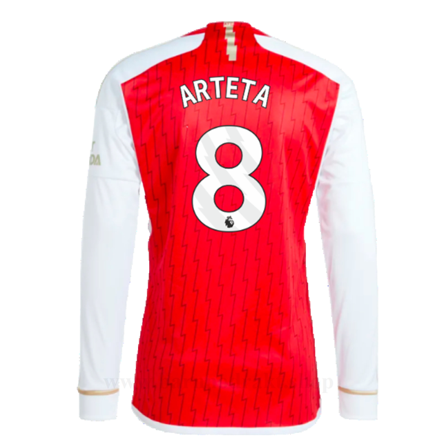 Billige Fotballdrakter Arsenal ARTETA #8 Hjemme Draktsett Langermet 2023-2024
