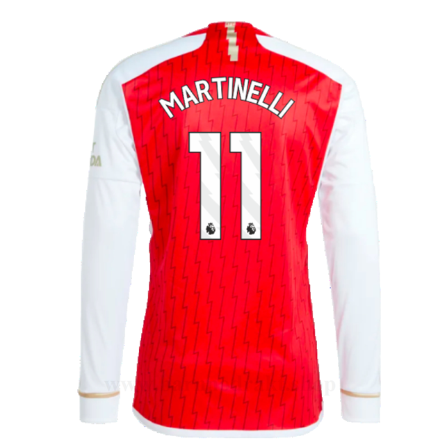 Billige Fotballdrakter Arsenal MARTINELLI #11 Hjemme Draktsett Langermet 2023-2024