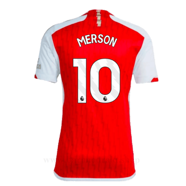 Billige Fotballdrakter Arsenal MERSON #10 Hjemme Draktsett 2023-2024