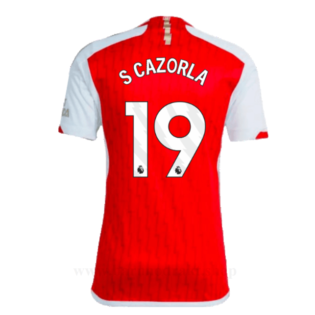 Billige Fotballdrakter Arsenal S CAZORLA #19 Hjemme Draktsett 2023-2024