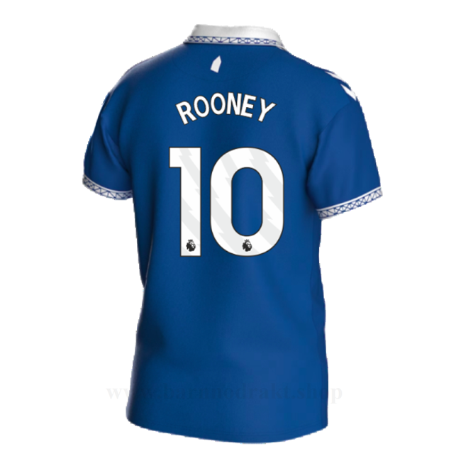 Billige Fotballdrakter Everton ROONEY #10 Hjemme Draktsett 2023-2024