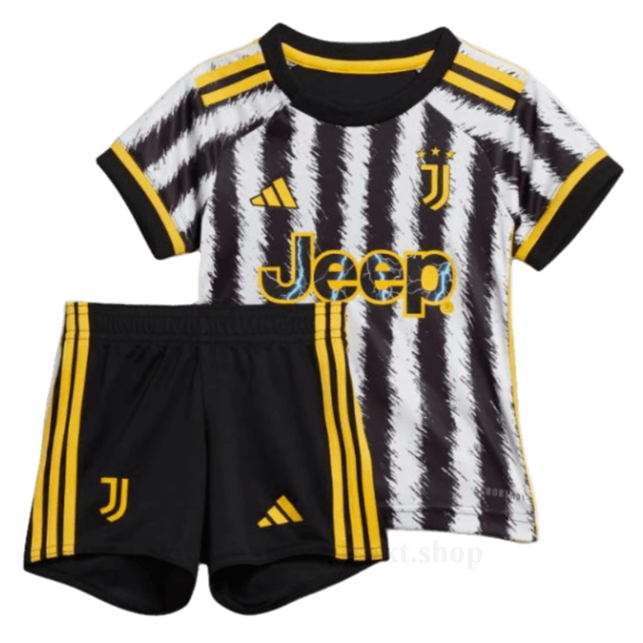 Billige Fotballdrakter Juventus Barn Hjemme Draktsett 2023-2024