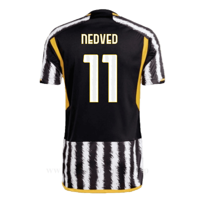Billige Fotballdrakter Juventus NEDVED #11 Hjemme Draktsett 2023-2024