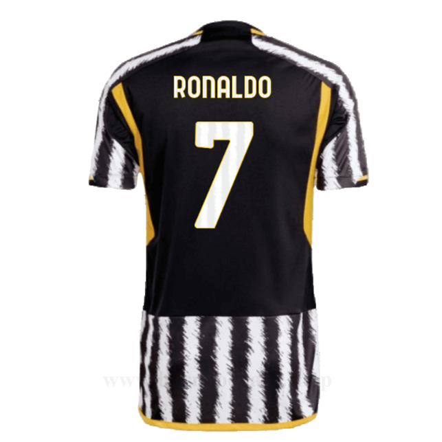 Billige Fotballdrakter Juventus RONALDO #7 Hjemme Draktsett 2023-2024