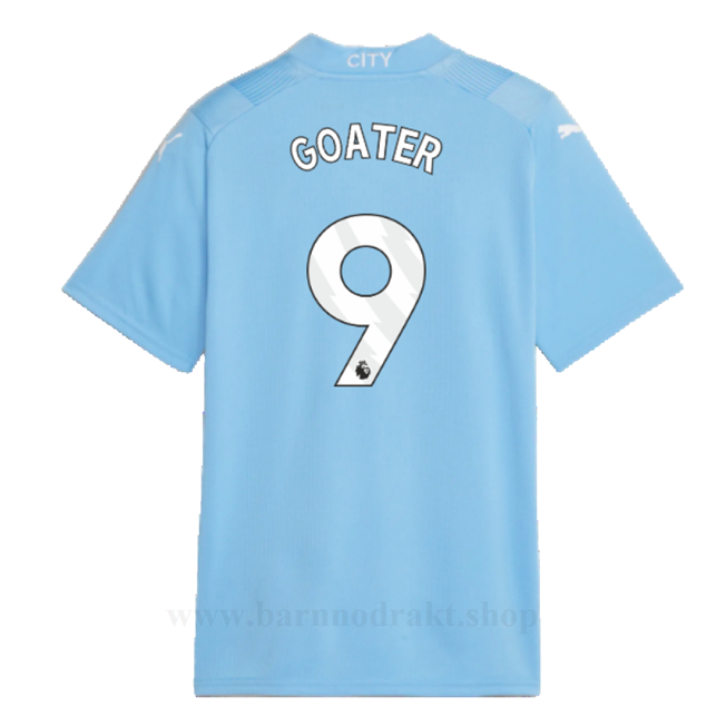 Billige Fotballdrakter Manchester City GOATER #9 Hjemme Draktsett 2023-2024