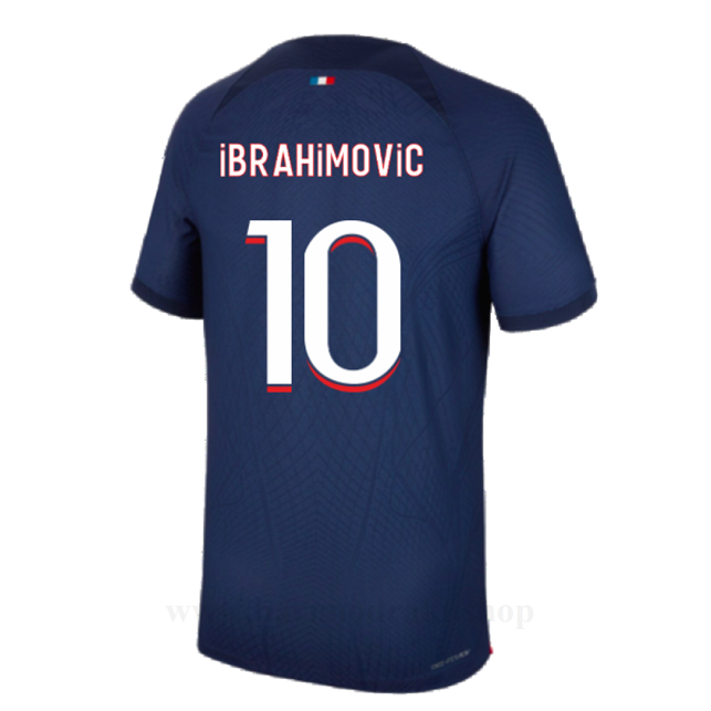 Billige Fotballdrakter Paris Saint Germain PSG IBRAHIMOVIC #10 Hjemme Draktsett 2023-2024