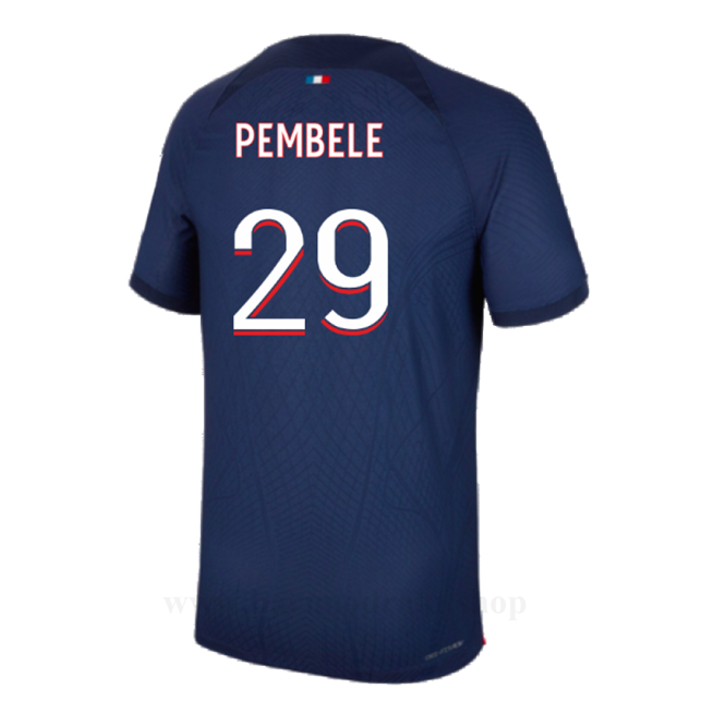 Billige Fotballdrakter Paris Saint Germain PSG PEMBELE #29 Hjemme Draktsett 2023-2024