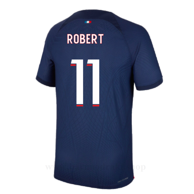 Billige Fotballdrakter Paris Saint Germain PSG ROBERT #11 Hjemme Draktsett 2023-2024