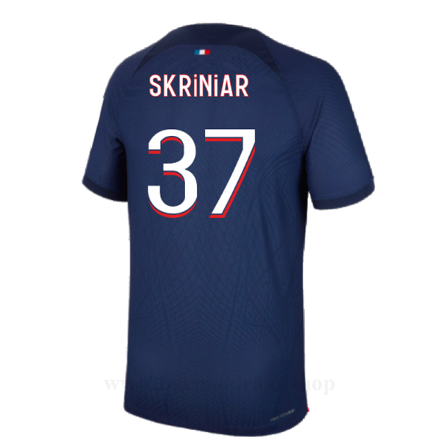 Billige Fotballdrakter Paris Saint Germain PSG SKRINIAR #37 Hjemme Draktsett 2023-2024