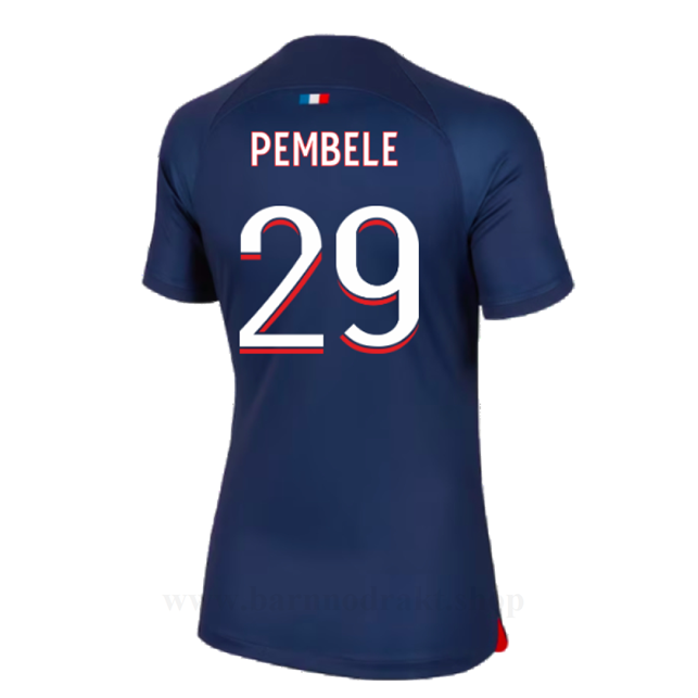 Billige Fotballdrakter Paris Saint Germain PSG Dame PEMBELE #29 Hjemme Draktsett 2023-2024