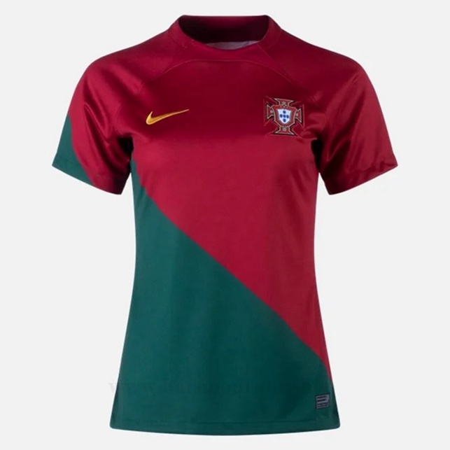 Billige Fotballdrakter Portugal Dame Hjemme Draktsett VM 2022