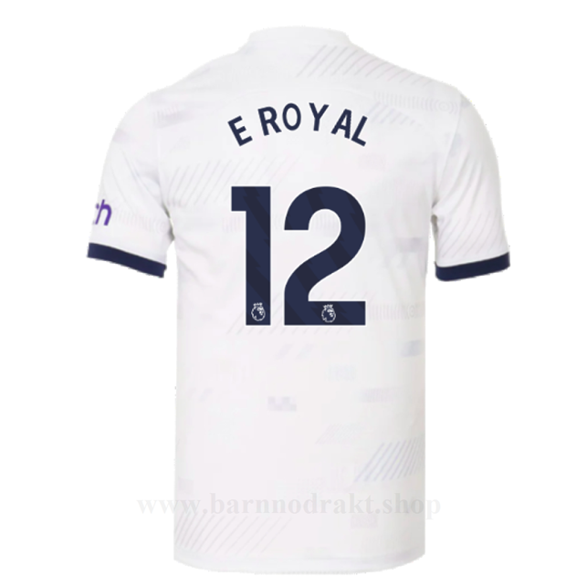 Billige Fotballdrakter Tottenham Hotspur E ROYAL #12 Hjemme Draktsett 2023-2024