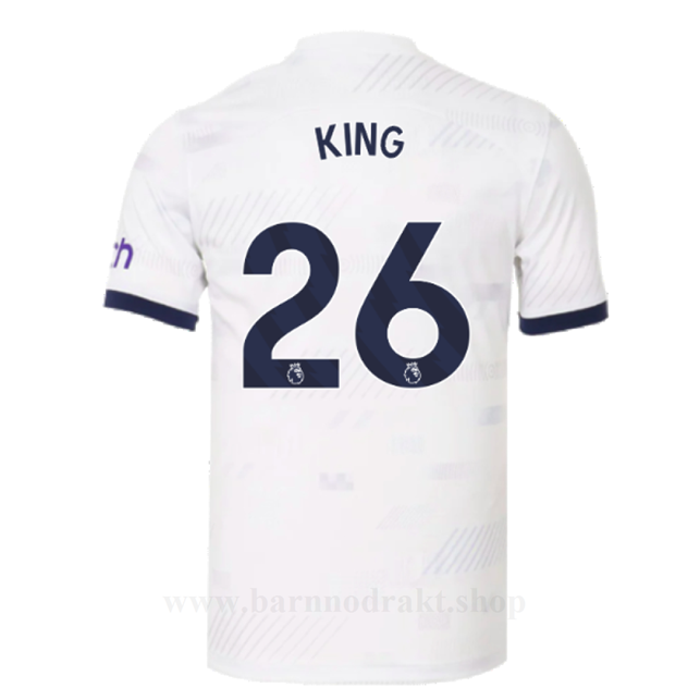 Billige Fotballdrakter Tottenham Hotspur KING #26 Hjemme Draktsett 2023-2024