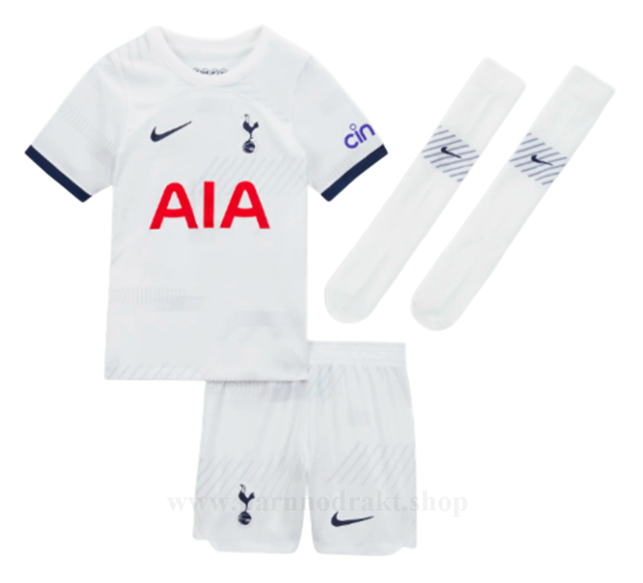 Billige Fotballdrakter Tottenham Hotspur Barn Hjemme Draktsett 2023-2024
