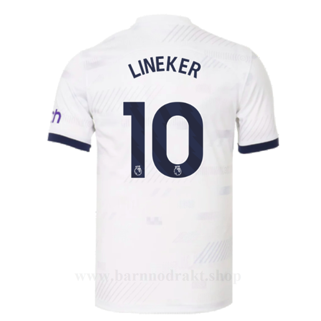 Billige Fotballdrakter Tottenham Hotspur LINEKER #10 Hjemme Draktsett 2023-2024