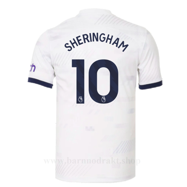 Billige Fotballdrakter Tottenham Hotspur SHERINGHAM #10 Hjemme Draktsett 2023-2024